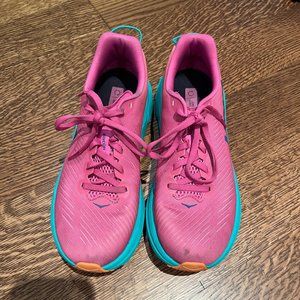 Hoka Sneakers Rincon 3 - pink/green (size 8.5)